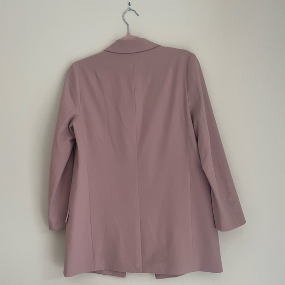 AllSaints Aleida Lilac Pink Tri Blazer Size US 6 - Picture 5 of 11